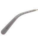 サルヴァトーレ・フェラガモ Salvatore Ferragamo スクエア ダブルガンチーニ 59□17 SF1075SLB-020 グレー×ゴールド プラスチック サングラス ゴールド金具 グラデーション