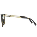 シャネル CHANEL ウェリントン パール オプティカル 54□17 3441-S-A ブラウン×ゴールド プラスチック GP サングラス ゴールド金具 茶 ブルーライトカット