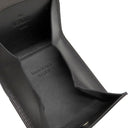 ベルルッティ BERLUTI オリジンスクリット レザーコインパース ブラック レザー コインケース シルバー金具 黒 小銭入れ カリグラフィ