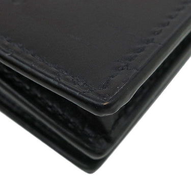 ベルルッティ BERLUTI サンタル ブラック ヴェネチアンスクリットレザー 長財布 シルバー金具 黒 カリグラフィ 二つ折り