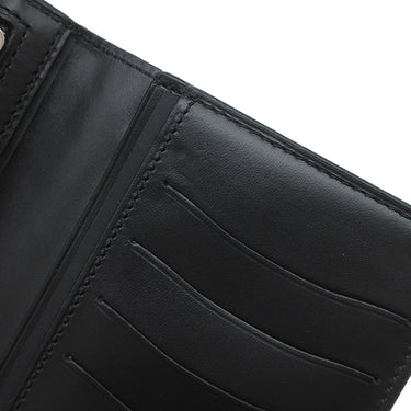 ベルルッティ BERLUTI サンタル ブラック ヴェネチアンスクリットレザー 長財布 シルバー金具 黒 カリグラフィ 二つ折り