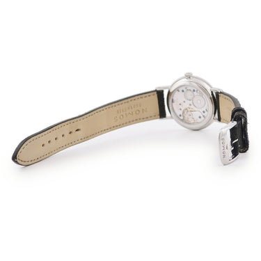 腕時計 ノモス NOMOS ラドウィッグ 33 ノワール 227 手巻き メンズ ブラック スモセコ ローマン バー シースルーバック ノアール