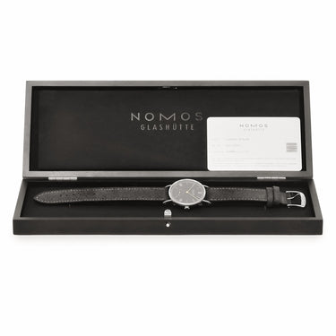 腕時計 ノモス NOMOS ラドウィッグ 33 ノワール 227 手巻き メンズ ブラック スモセコ ローマン バー シースルーバック ノアール