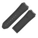 ゼニス ZENITH 純正 デファイ クロノ 18.9000用 ダークブラウン クロコダイル ラバー 腕時計パーツ 替え クロコ×ラバー ベルト バンド ストラップ 27ｍｍ バネ棒付 ダークブラウン 茶