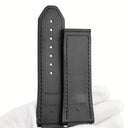 ゼニス ZENITH 純正 デファイ クロノ 18.9000用 ダークブラウン クロコダイル ラバー 腕時計パーツ 替え クロコ×ラバー ベルト バンド ストラップ 27ｍｍ バネ棒付 ダークブラウン 茶