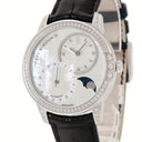 腕時計 ハリーウィンストン Harry Winston ミッドナイト デイト ムーンフェイズ 36mm MIDAMP36WW001 自動巻き メンズ K18WG無垢 純正ダイヤ