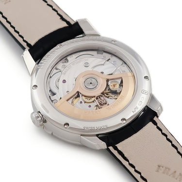 腕時計 ハリーウィンストン Harry Winston ミッドナイト デイト ムーンフェイズ 36mm MIDAMP36WW001 自動巻き メンズ K18WG無垢 純正ダイヤ