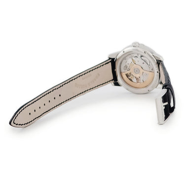 腕時計 ハリーウィンストン Harry Winston ミッドナイト デイト ムーンフェイズ 36mm MIDAMP36WW001 自動巻き メンズ K18WG無垢 純正ダイヤ