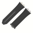 ウブロ HUBLOT 純正 ビッグバン ウニコ 401用 ラバーバンド ブラック ラバー 腕時計パーツ 未使用 替え ベルト ストラップ 予備 交換 スペア 27mm ブラック 黒