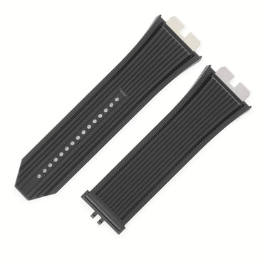 ウブロ HUBLOT 純正 ビッグバン ウニコ 401用 ラバーバンド ブラック ラバー 腕時計パーツ 未使用 替え ベルト ストラップ 予備 交換 スペア 27mm ブラック 黒