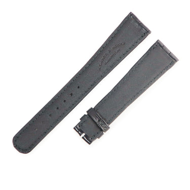 ランゲ&ゾーネ LANGE&SOHNE 純正 ブラック クロコダイル 腕時計パーツ 未使用 替え ベルト ストラップ クロコ バンド 替え 交換 本革 アリゲーター 20ｍｍ ブラック 黒