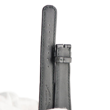 ランゲ&ゾーネ LANGE&SOHNE 純正 ブラック クロコダイル 腕時計パーツ 未使用 替え ベルト ストラップ クロコ バンド 替え 交換 本革 アリゲーター 20ｍｍ ブラック 黒