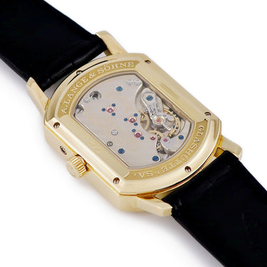 腕時計 ランゲ&ゾーネ LANGE&SOHNE グランド アーケード 106.021 手巻き メンズ K18YG無垢 ローマン ラージデイト スモールセコンド