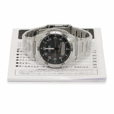 腕時計 カシオ CASIO ウェーブセプター ソーラーコンビネーション WVA-M640D-1A2JF クオーツ メンズ 未使用 電波時計 ブラック