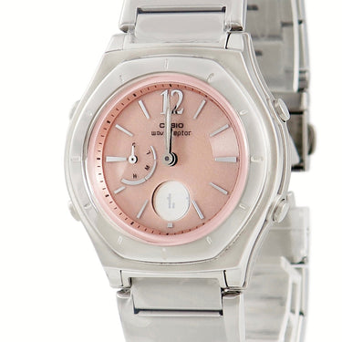 腕時計 カシオ CASIO ウェーブセプター ソーラーコンビネーション LWA-M160D-4A1JF クオーツ レディース 未使用 電波時計 ピンク