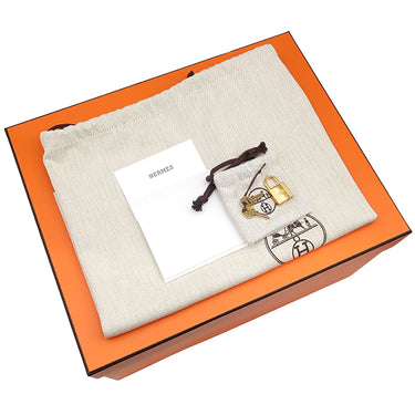 エルメス HERMES ピコタンロックMM  ゴールド トリヨンクレマンス ハンドバッグ ゴールド金具 新品 未使用 茶