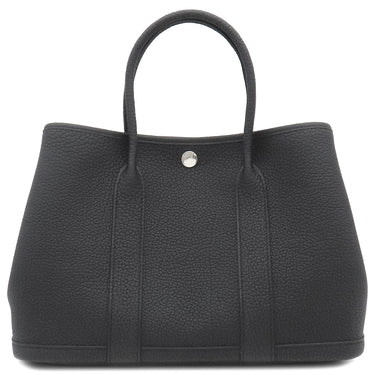 エルメス HERMES ガーデンパーティーTPM ブラック ネゴンダ トートバッグ シルバー金具 新品 未使用 黒