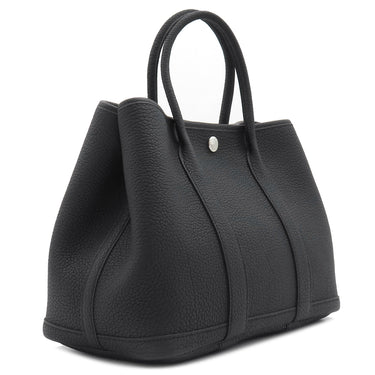 エルメス HERMES ガーデンパーティーTPM ブラック ネゴンダ トートバッグ シルバー金具 新品 未使用 黒