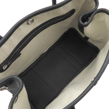 エルメス HERMES ガーデンパーティーTPM ブラック ネゴンダ トートバッグ シルバー金具 新品 未使用 黒