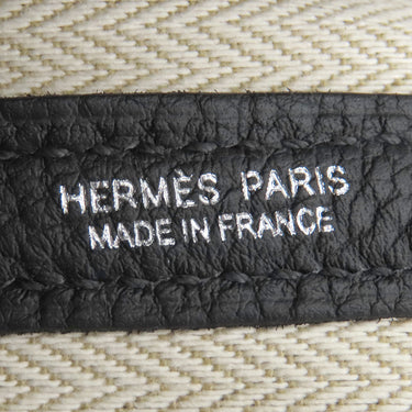 エルメス HERMES ガーデンパーティーTPM ブラック ネゴンダ トートバッグ シルバー金具 新品 未使用 黒