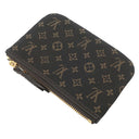 ルイヴィトン LOUIS VUITTON ポシェット クレ M62994 フザン モノグラムイディール コインケース ゴールド金具 茶 キーチェーン付き