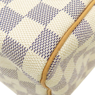 ルイヴィトン LOUIS VUITTON スピーディ 30 N41533 ダミエアズール ダミエアズールキャンバス ハンドバッグ ゴールド金具 白 鍵/パドロック欠品