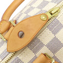 ルイヴィトン LOUIS VUITTON スピーディ 30 N41533 ダミエアズール ダミエアズールキャンバス ハンドバッグ ゴールド金具 白 鍵/パドロック欠品