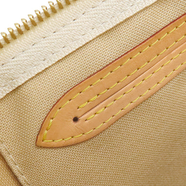 ルイヴィトン LOUIS VUITTON スピーディ 30 N41533 ダミエアズール ダミエアズールキャンバス ハンドバッグ ゴールド金具 白 鍵/パドロック欠品