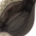 グッチ GUCCI メッセンジャーバッグ 201732 ベージュ×エボニー GGスプリームキャンバス ショルダーバッグ ゴールド金具 茶 斜め掛け