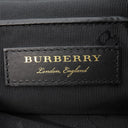 バーバリー BURBERRY チェーン バックパック ブラック×ブラウン ナイロン レザー リュック・デイパック ゴールド金具 黒