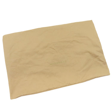 バーバリー BURBERRY チェーン バックパック ブラック×ブラウン ナイロン レザー リュック・デイパック ゴールド金具 黒