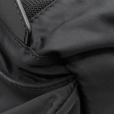 バーバリー BURBERRY チェーン バックパック ブラック×ブラウン ナイロン レザー リュック・デイパック ゴールド金具 黒