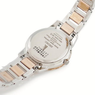 腕時計 セイコー SEIKO ルキア I Collection SSQV108 1B35-0AN0 クオーツ レディース 未使用 ソーラー 電波時計 デイト バイカラー