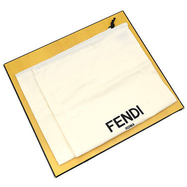 フェンディ FENDI アンクルブーツ スクエア 7U1615 ブラック レザー #8 ブーツ シルバー金具 キューバンヒール