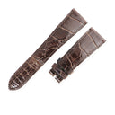 パテックフィリップ PATEK PHILIPPE 純正 ブラウン クロコダイル 腕時計パーツ クロコ ベルト ストラップ シャイニー 艶有り 21ｍｍ ブラウン 茶