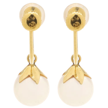 TASAKI TASAKI パールホワイトXイエローゴールド K18YG パール イヤリング 750YG パール