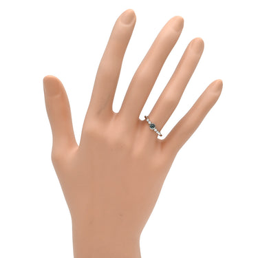 ノンブランド NON BRAND アレキサンドライト ダイヤリング プラチナシルバー Pt900 アレキサンドライト ダイヤモンド リング 指輪 9号