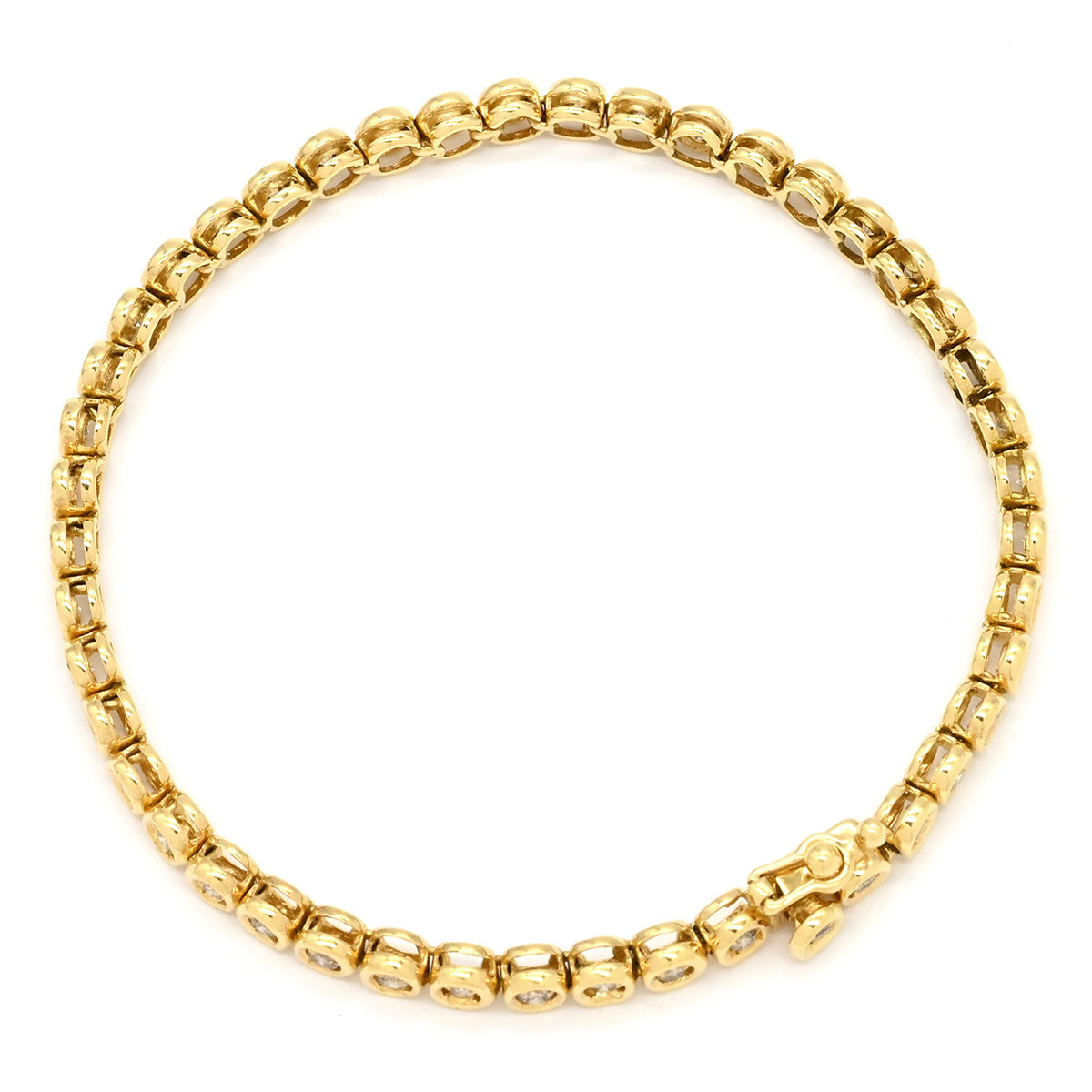 18k テニスダイヤブレスレット(向日葵) VENDOME AOYAMA ヴァンドーム青山 ダイヤ ブレス テニス