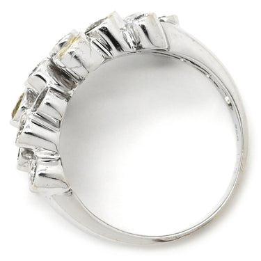 ノンブランド NON BRAND ダイヤリング ホワイトゴールド K18WG ダイヤモンド リング 指輪 13.5号