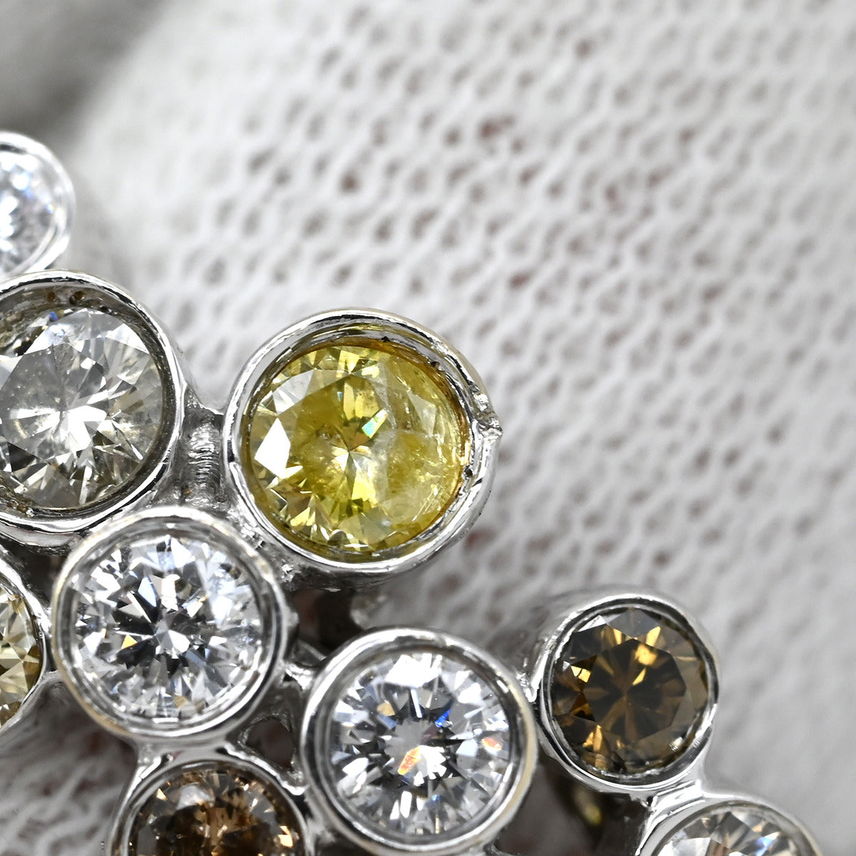 ノンブランド NON BRAND ダイヤリング ホワイトゴールド K18WG