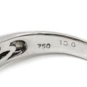 ノンブランド NON BRAND ダイヤリング ホワイトゴールド K18WG ダイヤモンド リング 指輪 13.5号