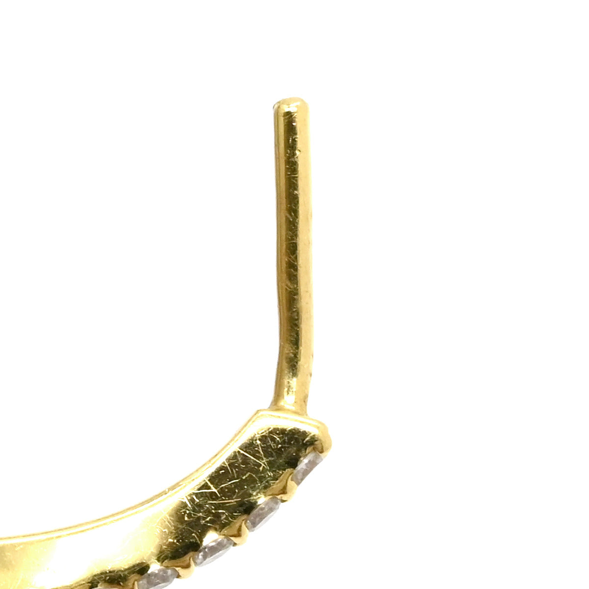 専用⭐︎ダイヤモンドk18YGフープピアス K18&K18WG ダイヤモンド フープピアス │軟骨ピアス – PICOLLET