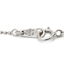 ノンブランド NON BRAND ダイヤペンダント プラチナシルバー Pt900 ダイヤモンド K18WG(チェーン) ネックレス 9P 9粒