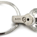 ノンブランド NON BRAND ダイヤペンダント プラチナシルバー Pt900 ダイヤモンド Pt850(チェーン) ネックレス 1P 1粒