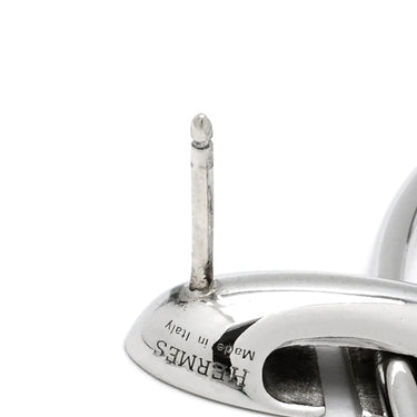 エルメス HERMES シルバー シルバー925 ピアス Ag925 SV925 ループ フープ スイング