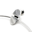 エルメス HERMES シルバー シルバー925 ピアス Ag925 SV925 ループ フープ スイング