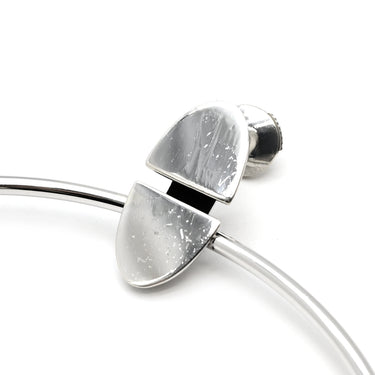 エルメス HERMES シルバー シルバー925 ピアス Ag925 SV925 ループ フープ スイング