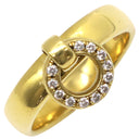 ティファニー Tiffany & Co ドアノック イエローゴールド K18YG ダイヤモンド リング 指輪 18K 750YG ダイヤモンド 15号