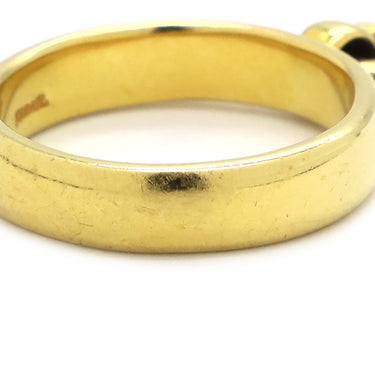 ティファニー Tiffany & Co ドアノック イエローゴールド K18YG ダイヤモンド リング 指輪 18K 750YG ダイヤモンド 15号