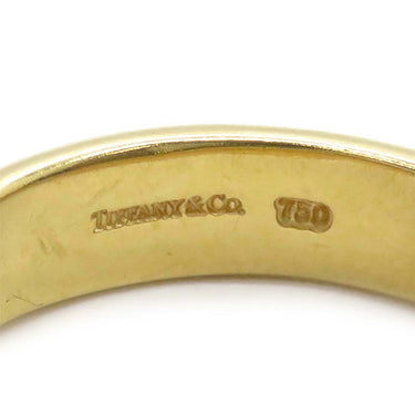 ティファニー Tiffany & Co ドアノック イエローゴールド K18YG ダイヤモンド リング 指輪 18K 750YG ダイヤモンド 15号